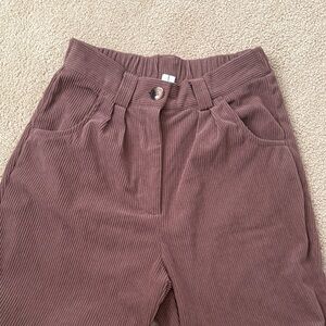 Brown Corduroy Pants